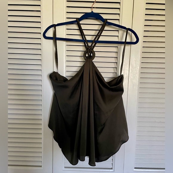 WHBM Ring Detail Halter Top - Picture 4 of 5
